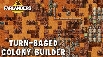 Farlanders - Turn-Based Mars Colony Builder (with some puzzle vibes)