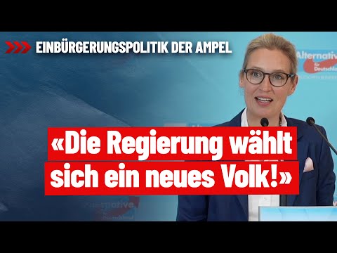 Einbürgerung: Die Regierung wählt sich ein neues Volk!