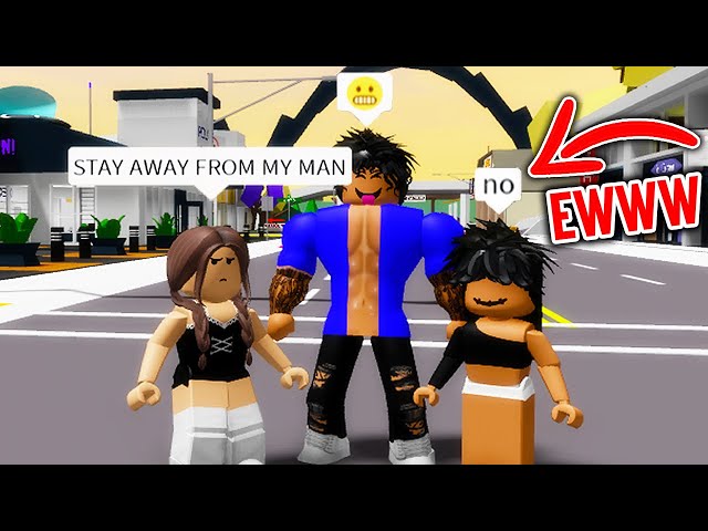 bacon girl hired me to spy on her oder slender boyfriend in ROBLOX  BROOKHAVEN RP! 