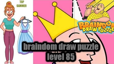 braindom draw puzzle level 85 walkthrough Solution gameplay