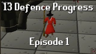OSRS 50 Atk/13 Def Progress Video #1