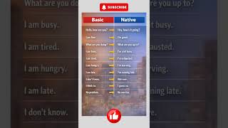 Stop Using Basic English ❌ | Speak Native English ✅ #english screenshot 4