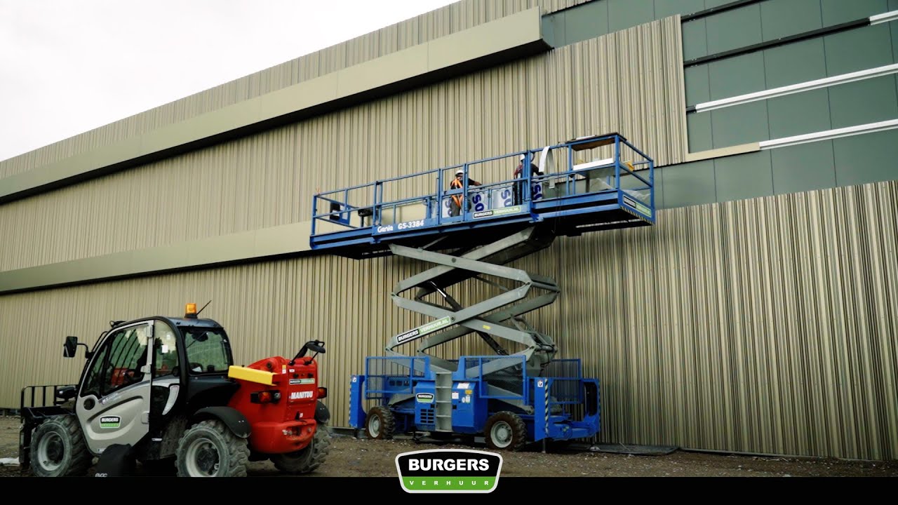 Burgers Verhuur voorziet MGB Cladding Systems van diverse machines bij ...