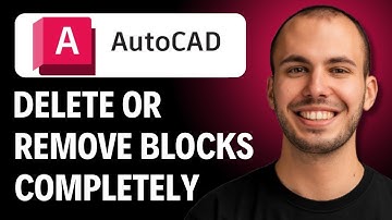 AutoCAD: How to Completely Delete or Remove Blocks (2026 Tutorial)