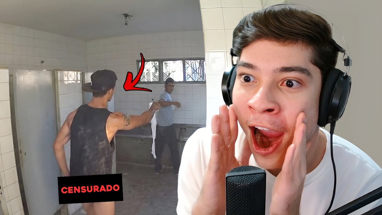 ZOIO MOSTROU O PINTO NO BANHEIRO KKKKKKK