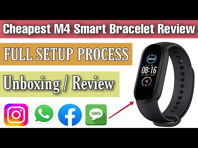 New M4 Smart Bracelet Fitness Tracker Heart Rate Monitor IP67 Waterprooof  Smart Watch For Universial Android Phone With Retail Box From Superfast,  $4.04 | DHgate.Com