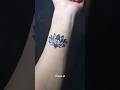 Beautiful hand henna tattoo with creative patterns #HennaTattoo #HandHenna #HennaArt #Shorts #Mehndi