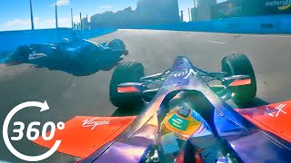 360° Video: HUGE Nelson Piquet Crash in Punta del Este