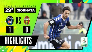 Pisa vs Ternana 1-0 | Altri 3 punti al 90’ per i nerazzurri | HIGHLIGHTS SERIE BKT 2023 - 2024