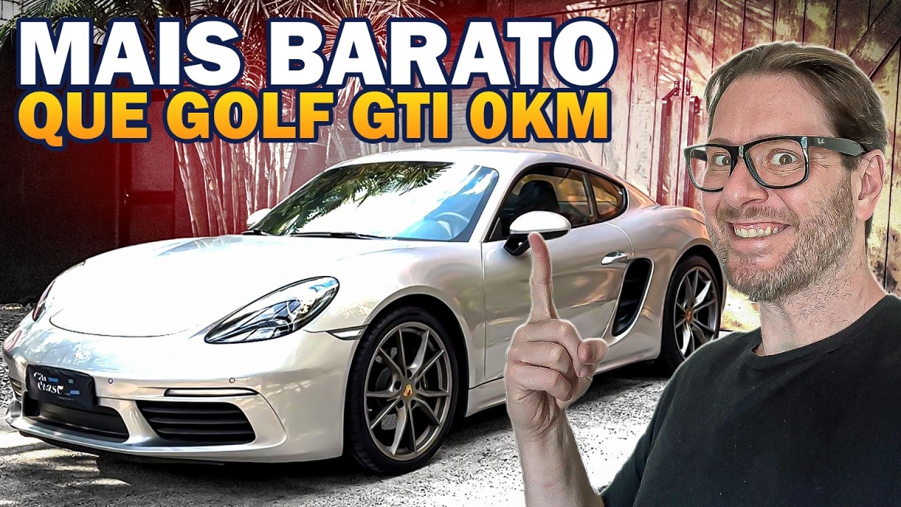 Porsche De Verdade Novo E Mais Barato Que Gti 0Km: O 718 Cayman!!🔥