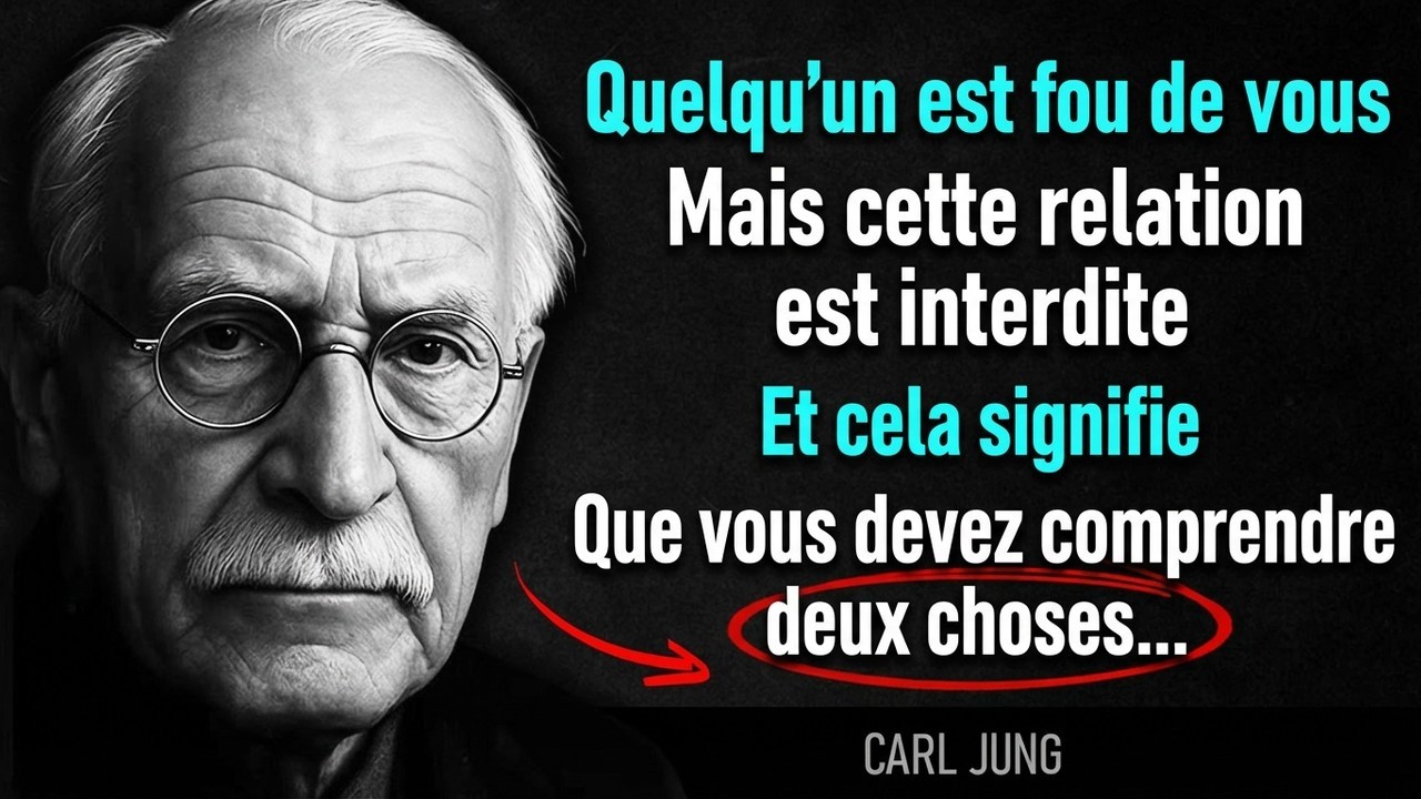 💔 Quelqu'un est fasciné par vous mais cette relation INTERDITE a deux sens | Carl Jung