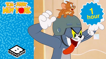Awesome TOM and JERRY Moments | 1 Hour of Funny Episodes | Tom & Jerry in NY | @BoomerangUK