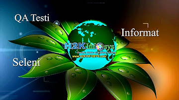 H2kinfosys Training | QA Testing, BA, JAVA, BIG DATA, Selenium, Informatica,Dot NET
