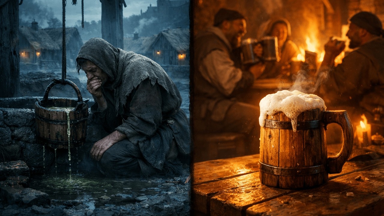 Perché Bere Birra Era Più Sicuro Che Bere Acqua nel Medioevo