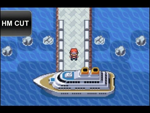 Savant hjælpeløshed Flipper Pokemon fire red- How to get HM cut - YouTube