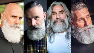 Long Beard Ideas For Old men/ Old Men Hair Transformations/ Beard Ideas 2021/New Beard Style For Men