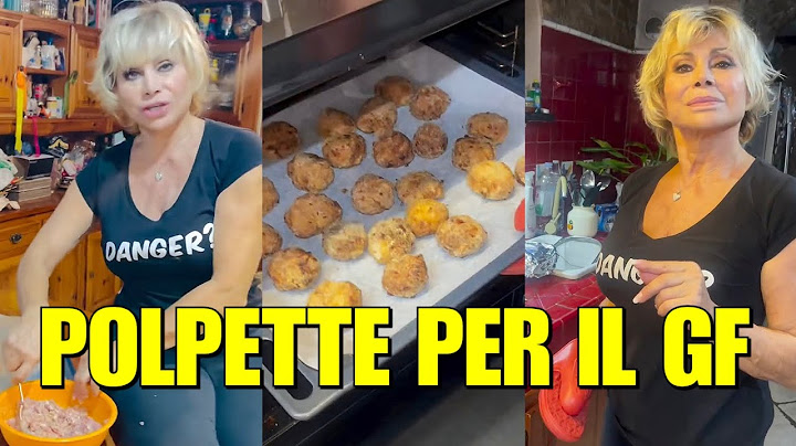 Carmen Russo mostra ad Enzo Paolo Turchi come si preparano le polpette per farle al Gf