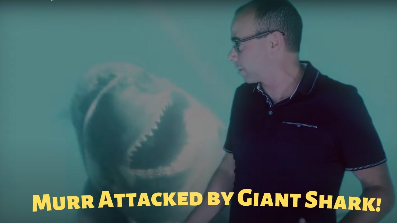 James "Murr" Murray visits Sea Monster Cove   