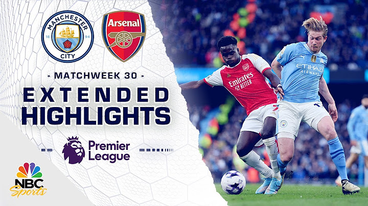 Manchester City v. Arsenal | PREMIER LEAGUE HIGHLIGHTS | 3/31/2024 | NBC Sports