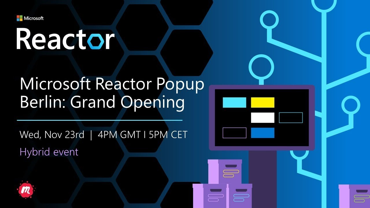 Microsoft Reactor Popup Berlin: Grand Opening - YouTube