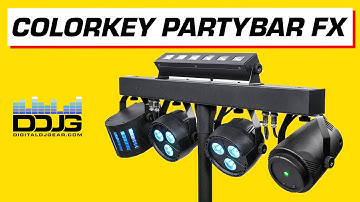 ColorKey PartyBar FX Multi-Effect Lighting System Product Overview