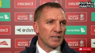 Chelsea vs Leicester City 0-1 | Brendan Rodgers Post Match Interview 🔥