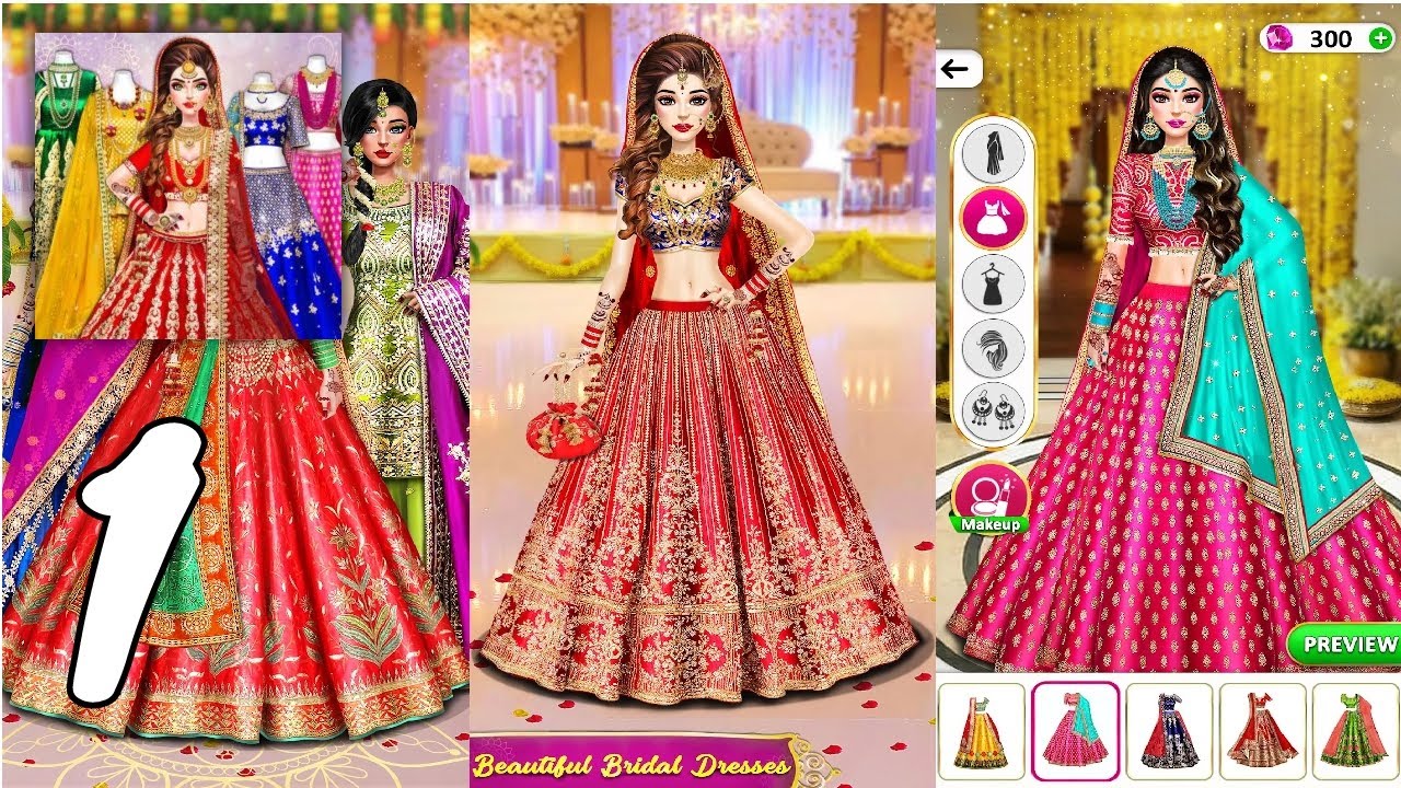 Tip Pamuk En Uygun Indian Wedding Dress Up Games Sa ak Veri G ndem