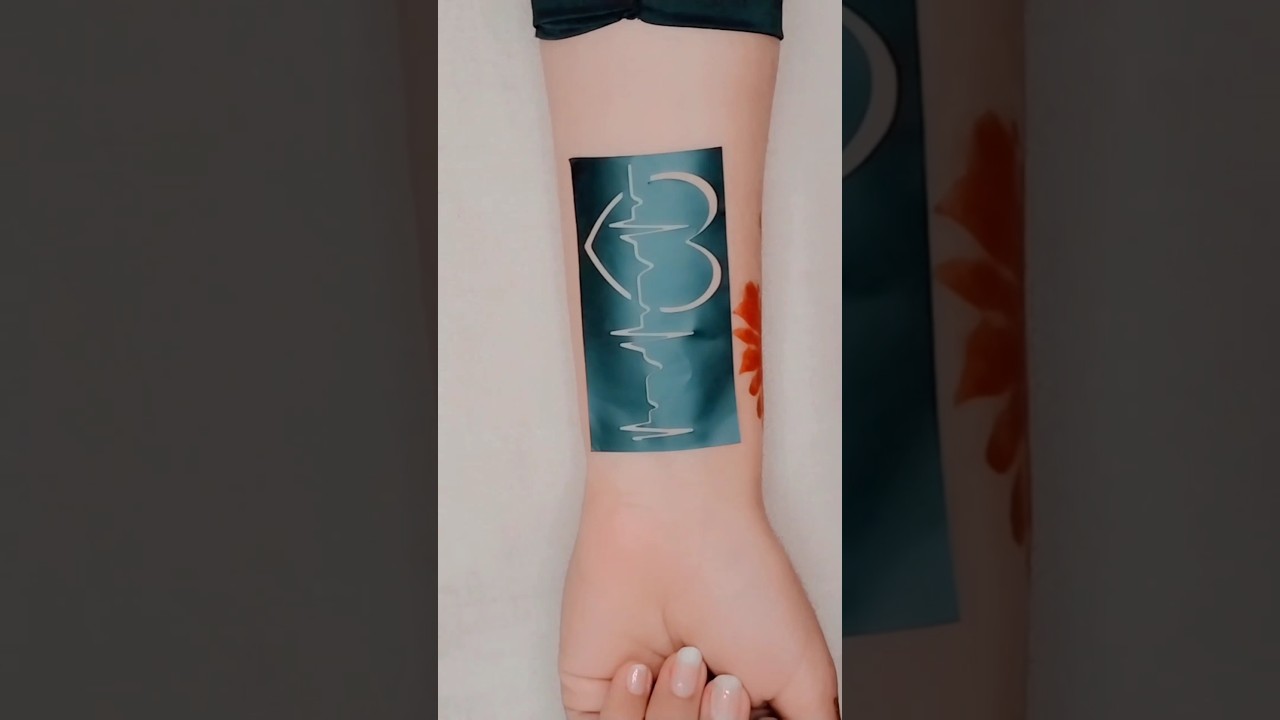 beautiful tattoo sticker design #shorts
