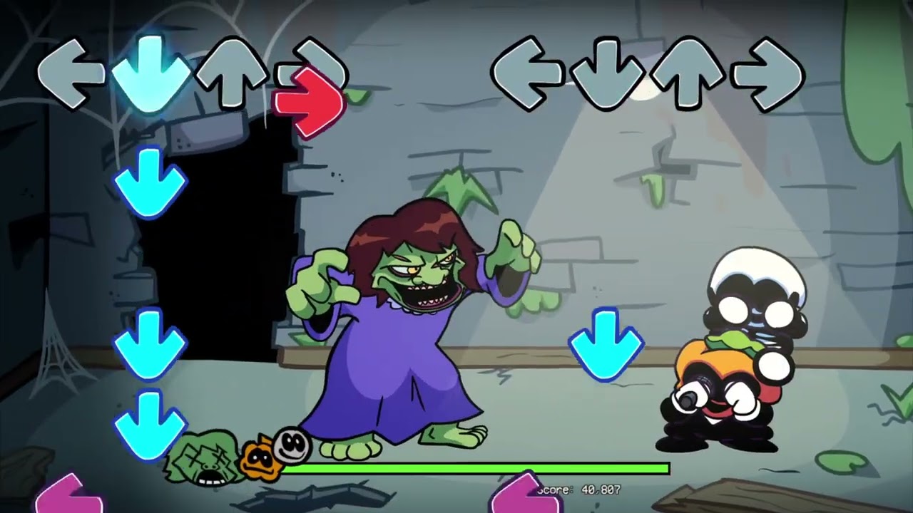 FNF: SPOOKY MIX - Ooga Boogey (FC)