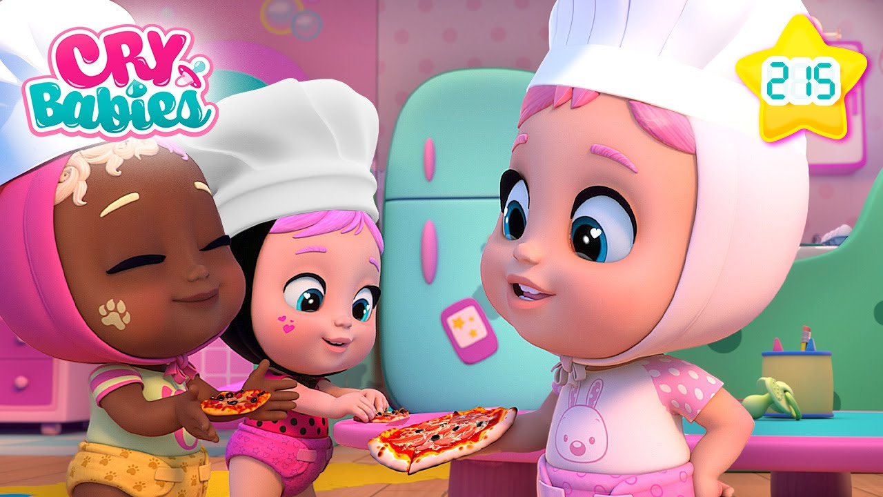 Aujourd’hui Nous Faisons de la Pizza 🍕 CRY BABIES Magic Tears 💧 Épisodes Complets | Dessins Animés