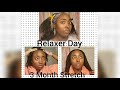 How I relax my hair at home- 3 month stretch | Relaxer day