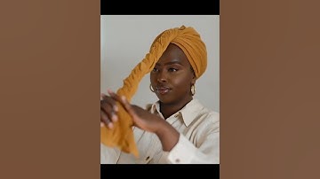 Quick easy Church Gele Head wrap by yourself | Short