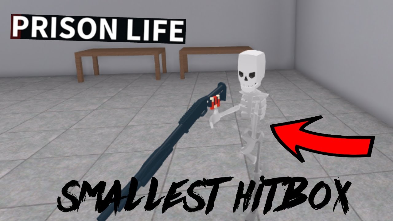 Жизнь в тюрьме Roblox | Испытание на самый маленький хитбокс (TRASHTALKER)