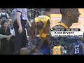 Kobe Bryant fighting Michael Jordan during game