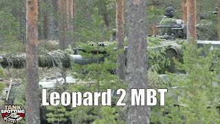 Leopard 2A4 Action In Forest Close  - Arrow 24