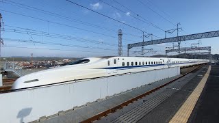 iPhone11 Super Wide Lens 4K 60FPS SHINKANSEN 新幹線新幹線62