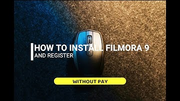 How To Activate Filmora 9 For Life Time Tutorial PC Laptop