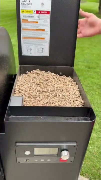How to season a Pellet Smoker #traegergrills #shorts #howto #season #bbq #smoker