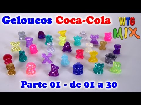 Geloucos (22), diversos modelos.