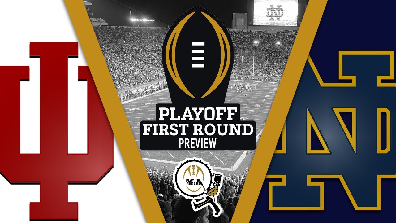 Indiana vs Notre Dame Preview - College Football Playoff First Round ...