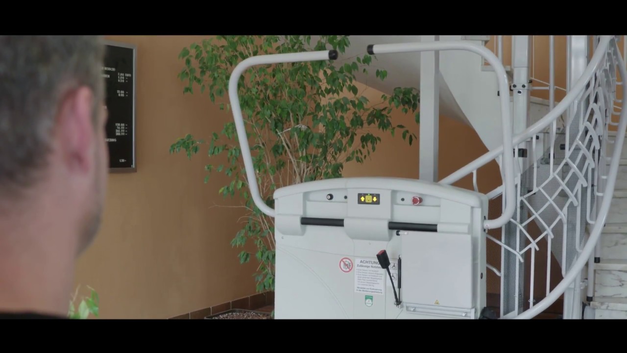 T80 Rollstuhlplattform mit Handfunksender