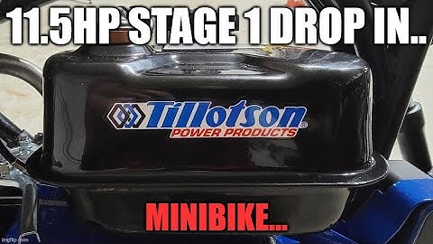 Mega Moto 212 Part 3 (Tillotson motor)