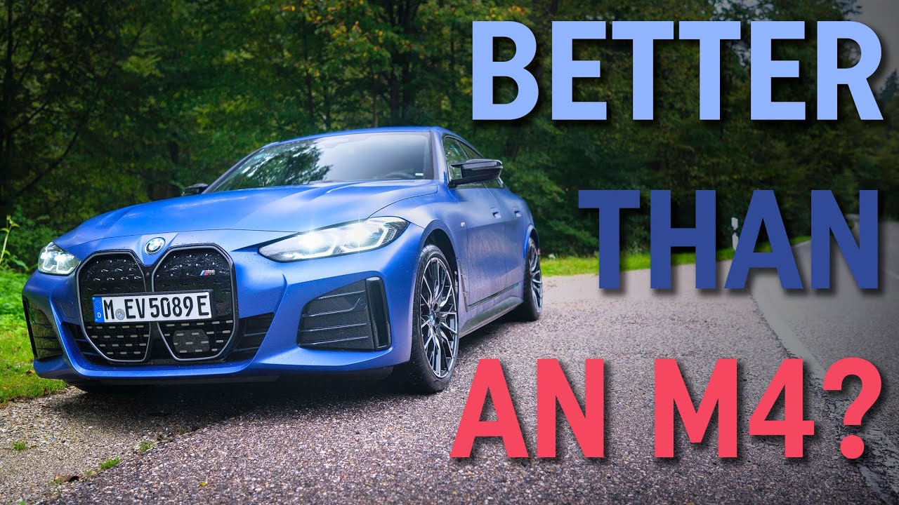 2022 BMW i4 M50 review – a £64,000 electric M car? - YouTube