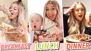 I ONLY ate CHRISTMAS FOOD for 24 HOURS!!