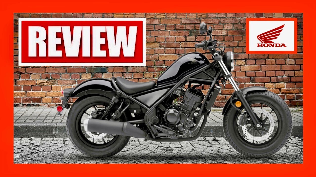 (2020) Honda Rebel 300 — Motorcycle Review - YouTube