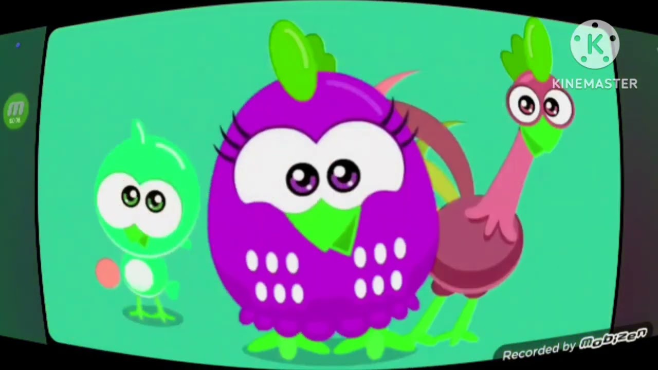 Galinha pintadinha mini logo in light effects