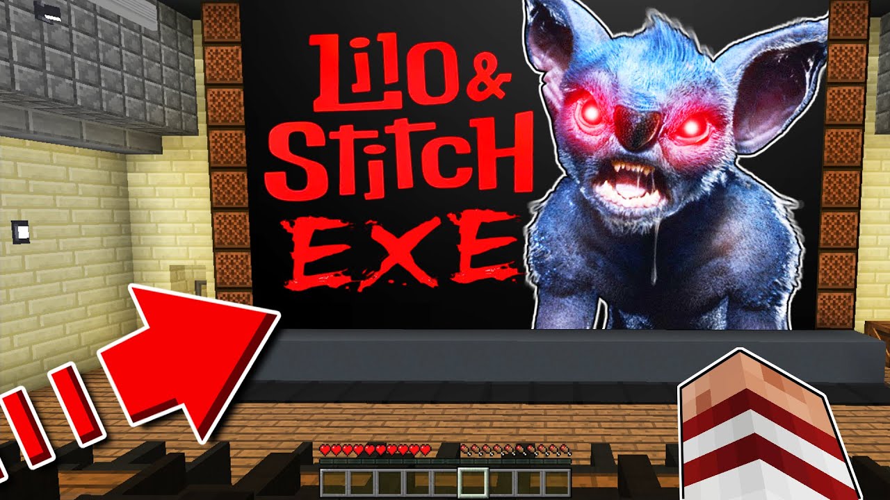 NO VEAS LA PELÍCULA DE STITCH.EXE EN MINECRAFT