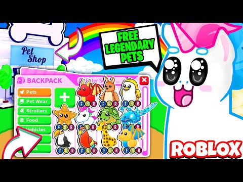 I Opened My Own Free Legendary Pet Shop In Adopt Me Roblox Adopt Me Youtube - shopee roblox