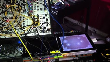 Amos Ipad app. with Modular synthesizer