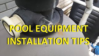 DIY Pool Equipment Installation Tips